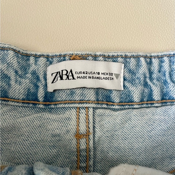 Zara High Waisted Mom Shorts - Picture 4 of 4